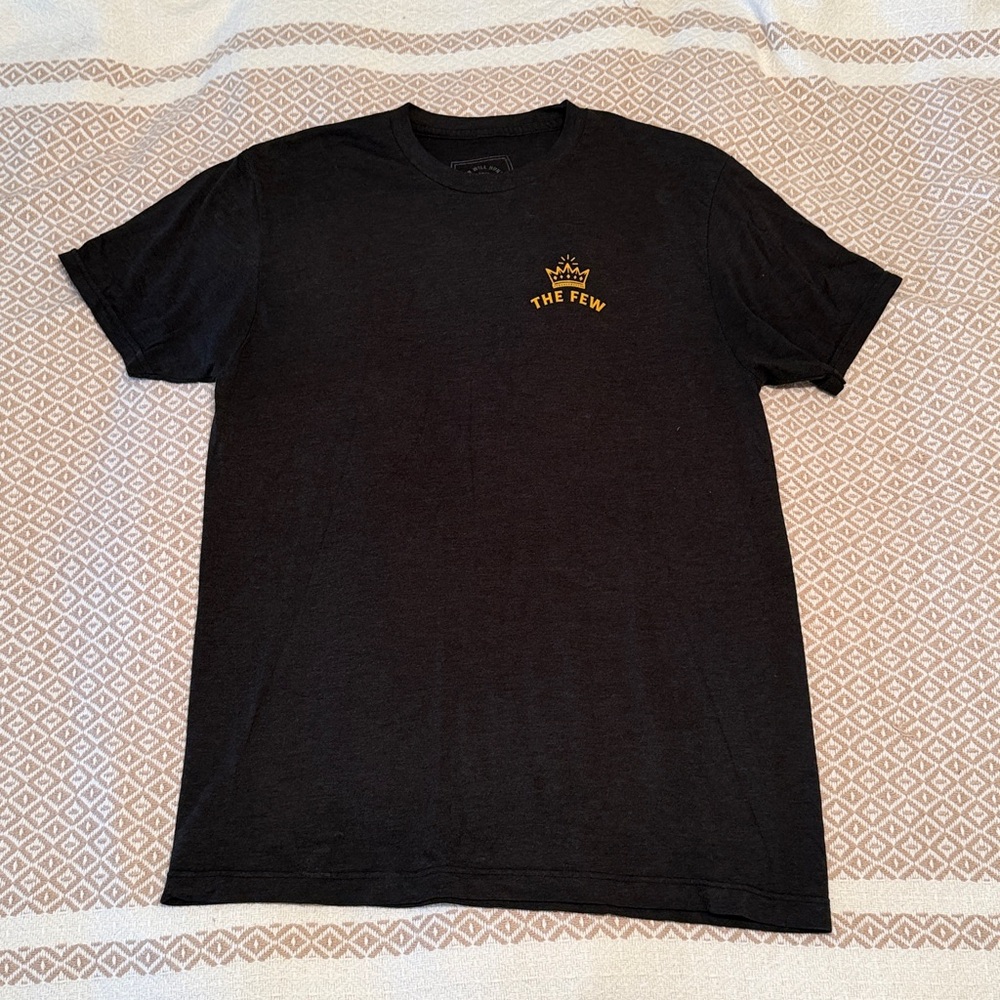Few Will Hunt Tee “All In” - Heather Black, Large